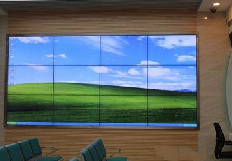 仙桃液晶拼接屏的另类用法。